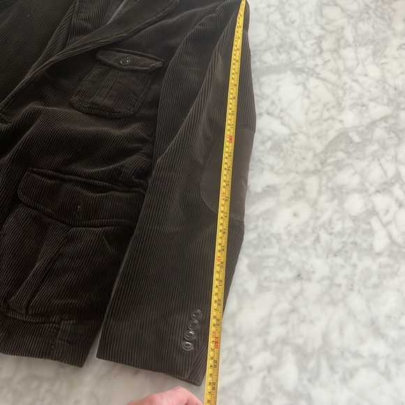Façonnable brown, corduroy, casual jacket - Picture 8 of 9